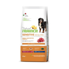 Trainer (Трейнер) Natura Dog Sensitive Сухий корм для собак середніх і великих порід, з ягням 12 кг