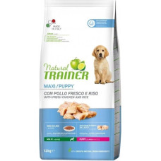 Trainer (Трейнер) Natural Puppy & Junior Maxi Сухий корм для цуценят великих порід із куркою 12 кг