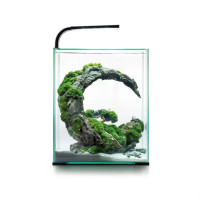 Акваріумний набір Aquael « Shrimp Set Smart» чорний, прямий (19 л)