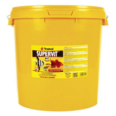 Сухий корм для акваріумних риб Tropical у пластівцях «Supervit» 21 л (для всіх акваріумних риб)