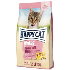 Сухий корм для кошенят від 4 до 12 місяців Happy Cat Minkas Junior Care Geflugel, з птицею, 1,5 кг