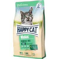 Сухий корм Happy Cat Minkas Perfect Mix для дорослих кішок із птицею, ягням і рибою 10 кг