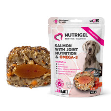 Функціональні ласощі LK Baits Pet Nutrigel Salmon L-XL для собак великих порід для суглобів з лососем та Omega-3 (Ø 18 мм), 200 г