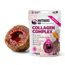 Функціональні ласощі LK Baits Pet Nutrigo Collagen Complex Mini для собак дрібних порід з колагеном (Ø 15 мм), 75 г