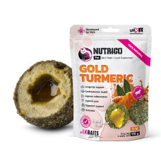 Функціональні ласощі LK Baits Pet Nutrigo Gold Turmeric S-M для собак середніх порід з куркумою (Ø 20 мм), 170 г