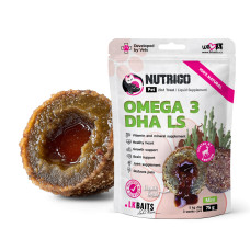 Функціональні ласощі LK Baits Pet Nutrigo Omega-3 Algae Mini для собак дрібних порід з олією водоростей (Ø 15 мм), 75 г