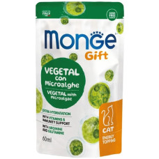 Ласощі Monge Gift Cat Vegetal Microalgae, для котів 60г