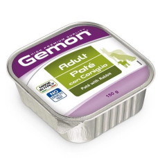 Вологий корм для собак Gemon dog wet Adult паштет кролик 150гр*24шт