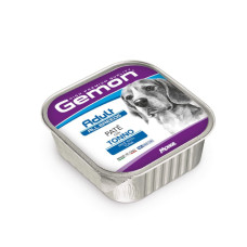 Вологий корм Gemon Dog Wet Adult для собак, тунець 150г х 24шт