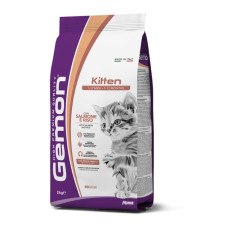 Сухий корм Gemon Kitten з лососем та рисом 2 кг