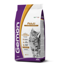 Сухий корм Gemon Cat Adult Complete для кішок, курка з індичкою 2кг