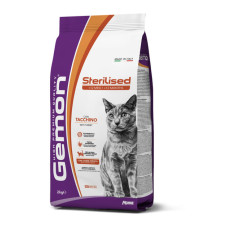 Сухий корм Gemon Sterilised для котів, з індичкою 2 кг
