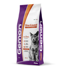 Сухий корм Gemon Sterilised для котів, з індичкою 7 кг
