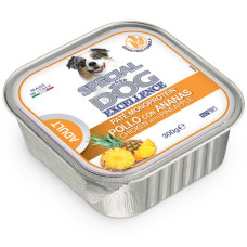 Вологий корм Monge SDE Dog Fruit для собак, монопротеїн, курка з ананасами 150 г х 24шт