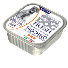 Вологий корм Monge Monge SDE Dog Fresh для собак, індичка 150г х 24шт