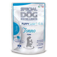 Влажный корм Monge SDE Dog Puppy & Junior для щенков с тунцом 100г х 24шт