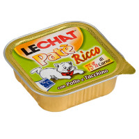 Вологий корм Monge LC Cat Wet Adult для котів, паштет з куркою та індичкою 100г х 32шт