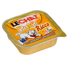 Влажный корм Monge LC Cat Wet Adult для котов, паштет с лососем и креветками 100г х 32шт