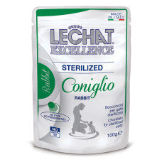 Влажный корм Monge LCE Cat Sterilised для кошек, с кроликом 100г х 24шт
