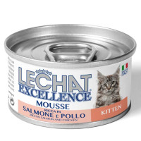 Вологий корм Monge LCE Cat Kitten для кошенят, з лососем та куркою 85г х 24шт