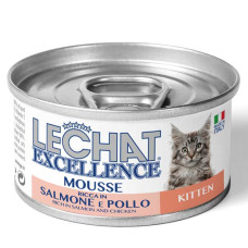 Вологий корм Monge LCE Cat Kitten для кошенят, з лососем та куркою 85г х 24шт