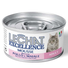 Вологий корм Monge LCE Cat Adult для котів, свинина з куркою 85г х 24шт