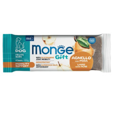 Ласощі Monge Gift Dog Mobility support ягня з грушею, 100 г