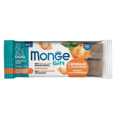 Ласощі Monge Gift Dog Immunity support для собак кролик з мандарином 120г