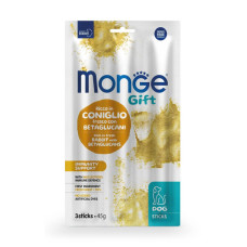 Ласощі Monge Gift Dog Immunity support для собак кролик з нуклеотидами 45г
