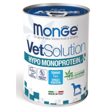 Monge Dog VetSolution Hypo Tuna для собак лікувальна дієта при харчовій непереносимості з тунця 400г