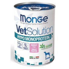 Monge Dog VetSolution Hypo Pork для собак лікувальна дієта при харчовій непереносимості із свинини 400г