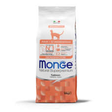Сухий корм Monge Cаt Adult, для дорослих кішок, з лососем, 10 кг