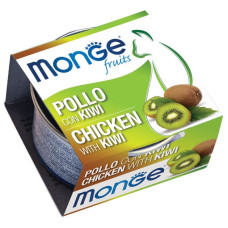 Monge (Монж) Fruits Cat Adult - Вологий корм з куркою та ківі для дорослих котів 80 г