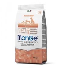 Сухий корм Monge dog All breeds Adult лосось з рисом 2,5 кг