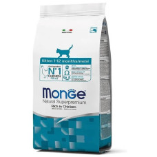Сухий корм для кошенят Monge (Монж) cat Kitten з куркою 400 гр