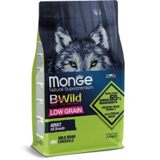 Сухий корм для собак Monge (Монж) dog BWild Low Grain дикий кабан 15 кг