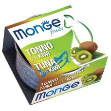 Monge (Монж) Fruits Cat Adult - Вологий корм з тунцем та ківі для дорослих котів 80 г