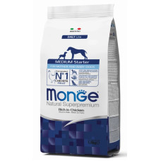 Сухий корм для цуценят середніх порід Monge (Монж) dog Medium Starter 1.5 кг