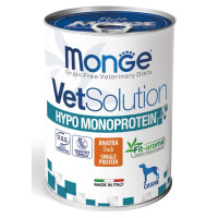 Monge Dog VetSolution Hypo Duck для собак лікувальна дієта при харчовій непереносимості з качки 400г