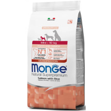 Сухий корм для цуценят малих порід Monge (Монж) Dog Mini Puppy & Junior - із лососем і рисом 2.5 кг