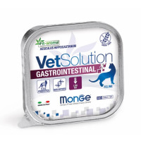 Вологий корм Monge Vetsolution Gastrointestinal Feline для котів при захворюваннях ШКТ 100г х 24шт