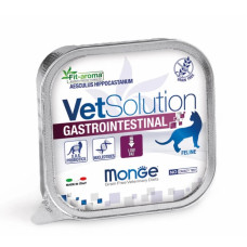 Влажный корм Monge Vetsolution Gastrointestinal Feline для кошек при заболеваниях ЖКТ 100г х 24шт