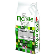Сухий корм Monge Dog Maxi Adult, для дорослих собак великих порід, курка з рисом, 15 кг