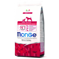 Сухий корм для цуценят дрібних порід Monge (Монж) dog Mini Starter 15 кг + 1.5 кг