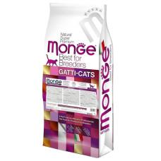 Сухий корм для кішок Monge (Монж) cat Adult з куркою 10 кг
