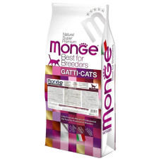 Сухий корм для домашніх кішок Monge (Монж) cat Indoor з куркою 10 кг
