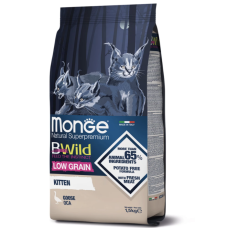 Сухий корм для кошенят Monge (Монж) cat BWild Low Grain Kitten м'ясо гусака 1.5 кг