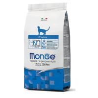 Сухий корм для кішок при сечокам'яній хворобі Monge (Монж) cat Urinary з куркою 400 гр