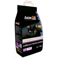 Бентонитовый наполнитель AnimAll с ароматом лаванды, для кошек, 5 кг