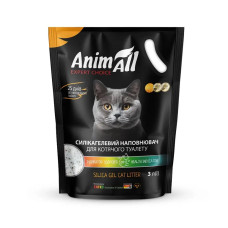 Наповнювач AnimAll для котів, силікагель з індикатором PH, 3 л